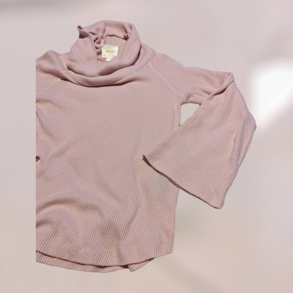 Maeve by Anthropologie Bell Sleeve Cowl Neck Top - Picture 4 of 5